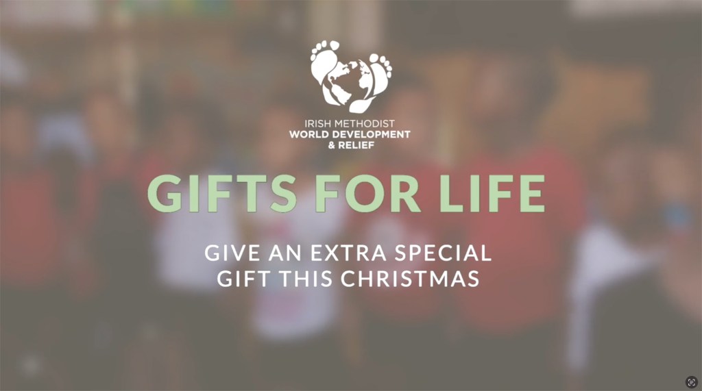 Gifts For Life, WDR, World Development and Relief, METHODIST CHURCH in Ireland, Christmas, Jesus Birthday 
